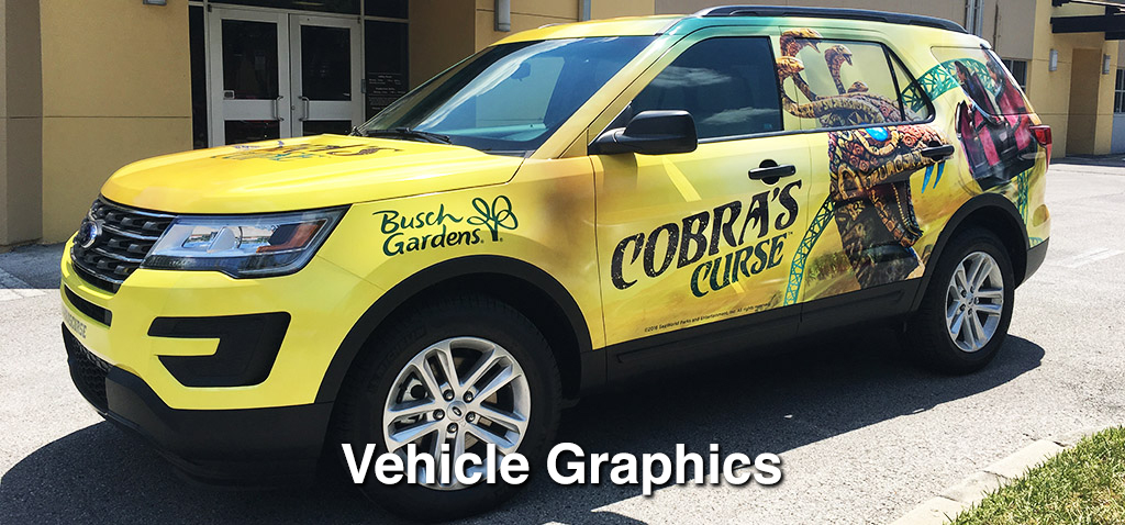 Vehicle Graphics, Wraps, and Stickers